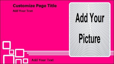 Product Advertising with Portrait Image in Pink color