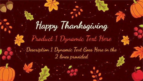 Thanksgiving Greetings in Brown color